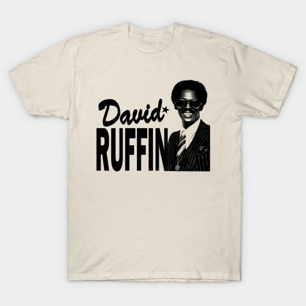 David Ruffin(American singer and musician) T-Shirt by Parody Merch